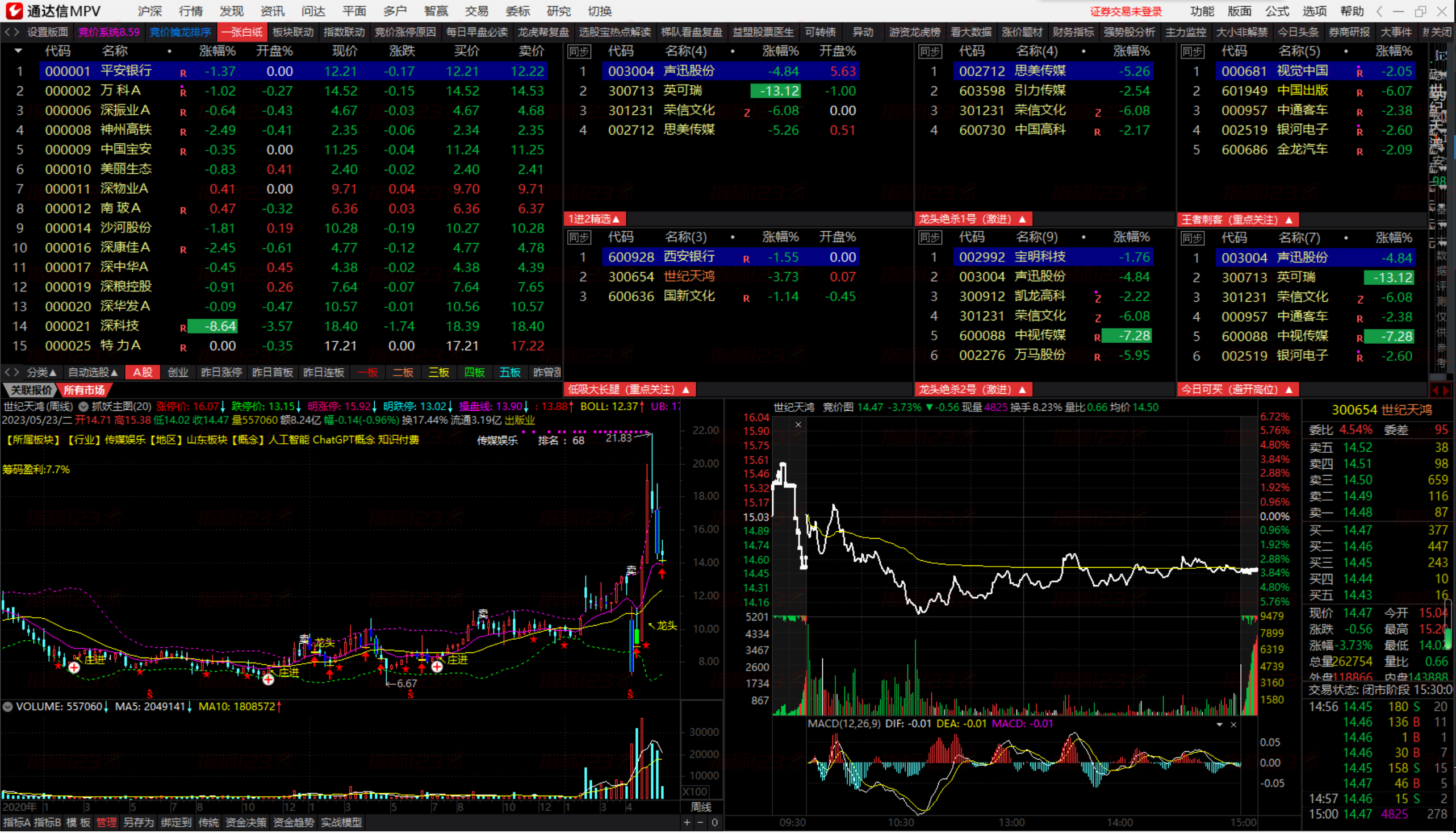 图片[4]智标公式网-提供金钻指标以及精品亲测实战指标公式，汇集各大股市名师高手教程、股市战法交流等.....通达信【竞价擒龙系统V8.59旗舰版】带情绪监控 绝杀1,2号 追涨打板低吸半路的竞价抓妖神器智标公式网-提供金钻指标以及精品亲测实战指标公式，汇集各大股市名师高手教程、股市战法交流等.....智标公式网