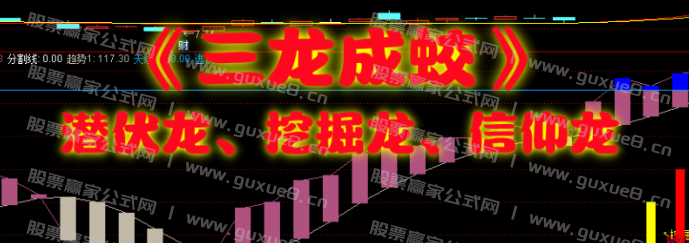 图片[1]智标公式网-提供金钻指标以及精品亲测实战指标公式，汇集各大股市名师高手教程、股市战法交流等.....【三龙成蛟】潜伏挖掘信仰三信号 主升走势 通达信主图附图 手机电脑通用信号不飘逸