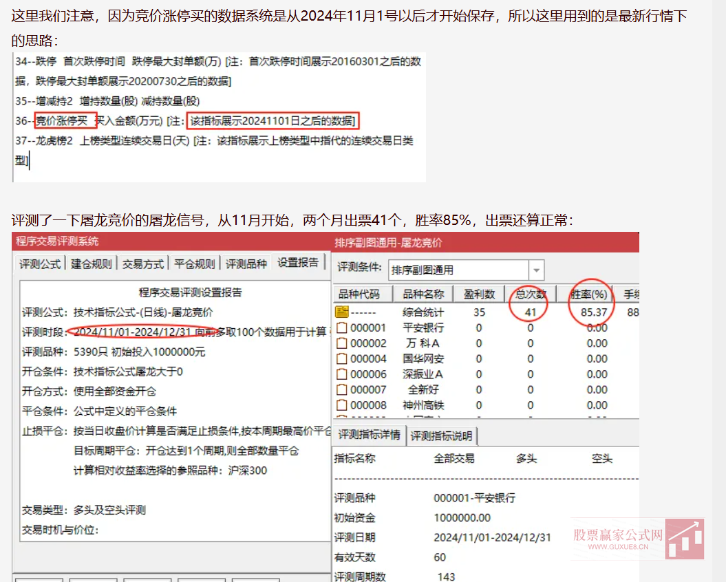 图片[10]智标公式网-提供金钻指标以及精品亲测实战指标公式，汇集各大股市名师高手教程、股市战法交流等.....【屠龙竞价】金钻指标竞价排序 加入最新竞价涨停买数据 胜率超80% 无未来【众筹指标系列】智标公式网-提供金钻指标以及精品亲测实战指标公式，汇集各大股市名师高手教程、股市战法交流等.....智标公式网