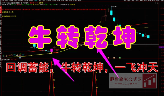 图片[1]智标公式网-提供金钻指标以及精品亲测实战指标公式，汇集各大股市名师高手教程、股市战法交流等.....【牛转乾坤】回调蓄能，牛转乾坤，一飞冲天  介入位置低，盈亏比高（源码，无未来，手机电脑通用）【众筹指标系列】智标公式网-提供金钻指标以及精品亲测实战指标公式，汇集各大股市名师高手教程、股市战法交流等.....智标公式网