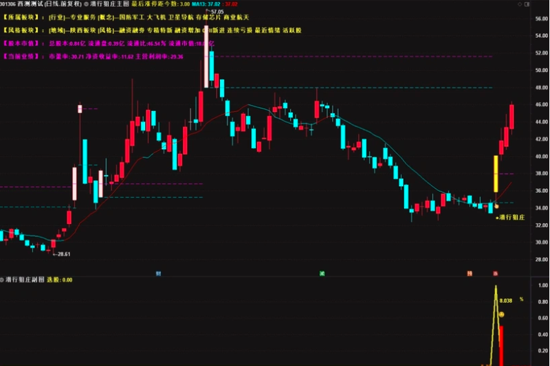 图片[13]智标公式网-提供金钻指标以及精品亲测实战指标公式，汇集各大股市名师高手教程、股市战法交流等.....【潜行狙庄】潜伏低吸思路，高胜率90%，信号数量适中 （近一月胜率100% ）几乎都是大肉 手机电脑通用无未来函数【众筹指标系列】智标公式网-提供金钻指标以及精品亲测实战指标公式，汇集各大股市名师高手教程、股市战法交流等.....智标公式网