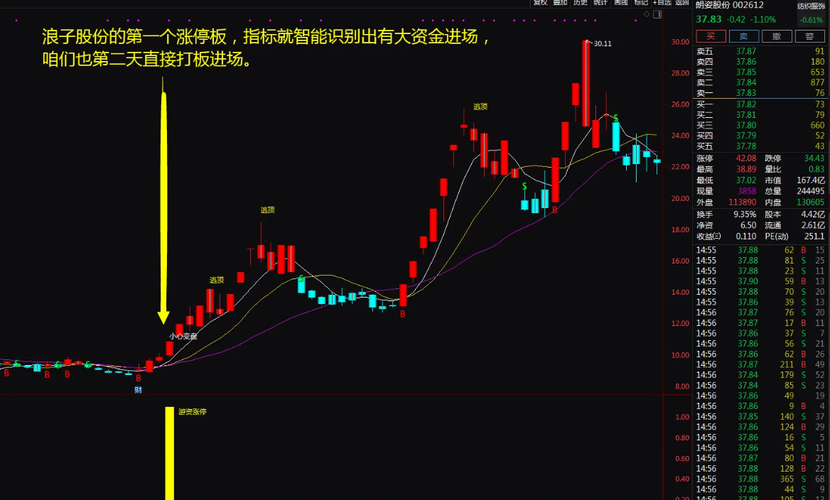 图片[7]智标公式网-提供金钻指标以及精品亲测实战指标公式，汇集各大股市名师高手教程、股市战法交流等.....【金钻游资涨停战法】一年10倍龙头战法神器 助你股海淘金 无未来函数【众筹指标系列】智标公式网-提供金钻指标以及精品亲测实战指标公式，汇集各大股市名师高手教程、股市战法交流等.....智标公式网