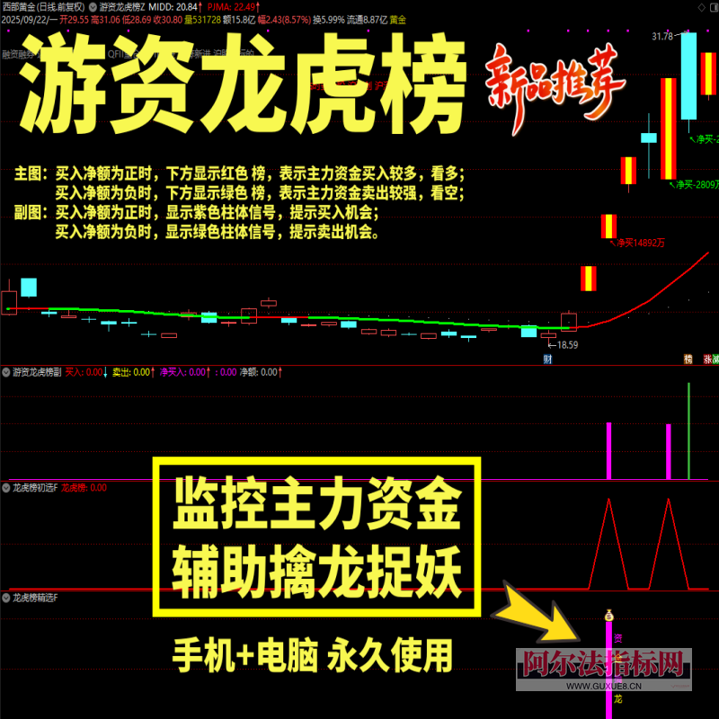 图片[1]智标公式网-提供金钻指标以及精品亲测实战指标公式，汇集各大股市名师高手教程、股市战法交流等.....【金指标专属】【游资龙虎榜】股票游资龙虎榜通达信指标监控主力资金 辅助擒龙抓妖_原版全套指标【金指标系列】智标公式网-提供金钻指标以及精品亲测实战指标公式，汇集各大股市名师高手教程、股市战法交流等.....智标公式网